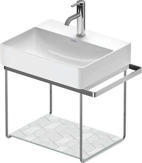 Duravit Metallkonsole DURASQUARE wandhängend, 565x381mm chrom