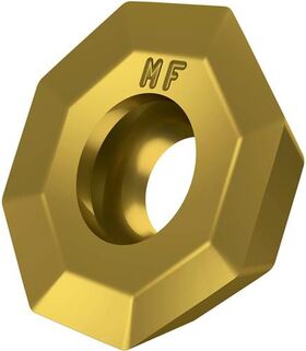 Fräswendeschneidplatte ISO OEHT 0604AEER-MF:M8330 D.5,5mm PVD beschichtet Gold - VPE: 10