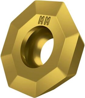 Fräswendeschneidplatte ISO OEHT 0604AEER-MM:M8340 D.5,5mm PVD beschichtet Gold - VPE: 10