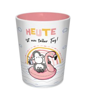 GEDA  Kaffeeb.Sheepw.Flamingo 300ml