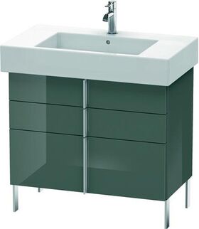 Duravit Waschtischunterbau VERO 446x800x581mm dolomiti grey hochglanz