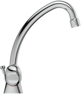 IDS Waschtisch-Zweißriffarmatur ALPHA Rohrausl. Zugknopf-Ablaufgarnitur chrom IDEAL STANDARD