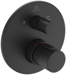 IDS Badethermostat CERATHERM T100 UP-Bausatz 2 Silk Black IDEAL STANDARD