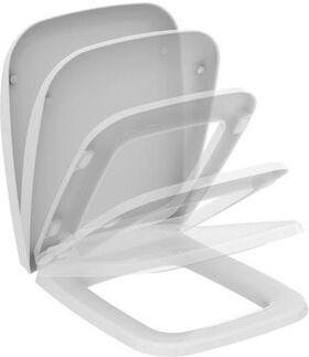 IDS WC-Sitz VENTUNO mit Deckel Scharn ES Softclosing weiß IDEAL STANDARD