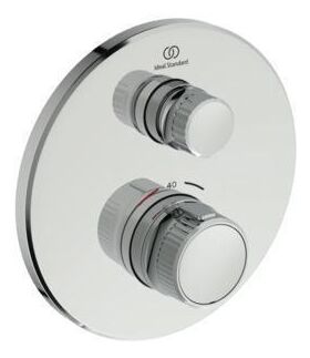 IDS UP-Brausethermostat Navigo CERATHERM 1 Verbraucher, rund chrom IDEAL STANDARD