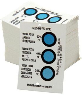 Feuchtigkeitsindikator Typ B Anzeigebereich 30-40-50% 125St./Karton TRANSPAK - VPE: 125