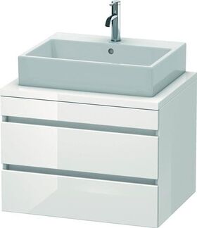 Duravit Konsolenunterschrank DURASTYLE 512x700x548mm europ. Eiche/weiß matt