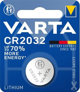 CR2032 (6032) Batterie, 1 Stk. im Blister- VPE: 10