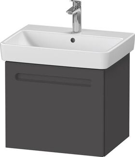 Waschtischunterbau Duravit No.1 1 Auszug, 540x426mm graphit matt