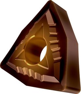 Drehwendeschneidplatte ISO WNMG 060408E-SF:T8430 D.3,81mm PVD beschichtet PRAMET - VPE: 10