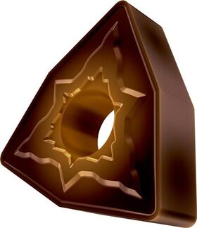 Drehwendeschneidplatte ISO WNMG 060404E-NMR:T8430 D.3,81mm PVD beschichtet - VPE: 10