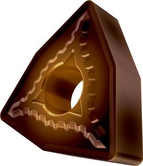 Drehwendeschneidplatte ISO WNMG 060408E-SM:T8415 D.3,81mm PVD beschichtet PRAMET - VPE: 10