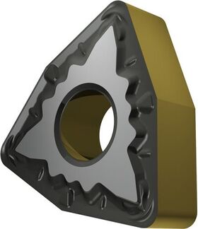 Drehwendeschneidplatte ISO WNMG 080412E-FM:T9415 D. 5,16mm MT-CVD beschichtet - VPE: 10