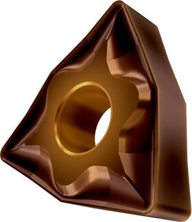 Drehwendeschneidplatte ISO WNMG 080408E-NF:T8430 D.5,16mm PVD beschichtet PRAMET - VPE: 10