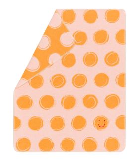 FUSSENEGGER  Babydecke Happy Faces mS orang