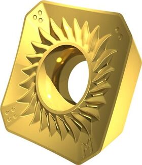 Fräswendeschneidplatte ISO SDMT 13T3AFSN-M:M8340 Bohrungs-D. 4,4mm PRAMET - VPE: 10