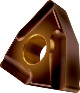 Drehwendeschneidplatte ISO WNMG 080404EL-SI:T8430 D.5,16mm PVD beschichtet - VPE: 10