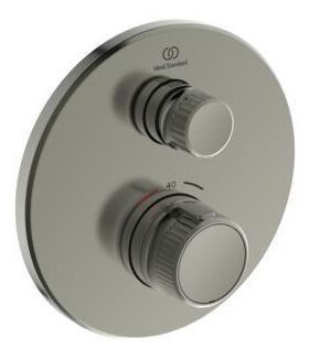 IDS UP-Brausethermostat Navigo CERATHERM 1 Verbraucher, rund silver storm IDEAL STANDARD