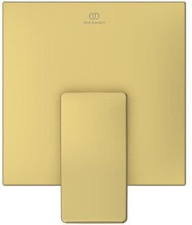 IDS Einhebel-Brausearmatur CHECK UP Bausatz 2 für Wandeinbau brushed gold IDEAL STANDARD