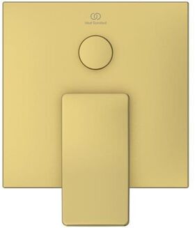 IDS Einhebel-Badearmatur CHECK UP Bausatz 2 für Wandeinbau brushed gold IDEAL STANDARD