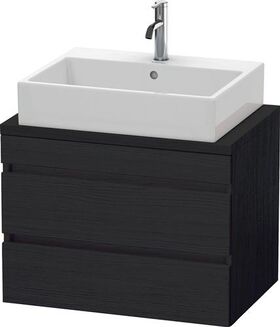 Duravit Konsolenunterschrank DURASTYLE 512x700x478mm eiche schwarz