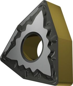 Drehwendeschneidplatte ISO WNMG 080408E-FM:T9415 D. 5,16mm MT-CVD beschichtet - VPE: 10