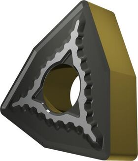 Drehwendeschneidplatte ISO WNMG 080408E-SM:T9415 D. 5,16mm MT-CVD beschichtet - VPE: 10