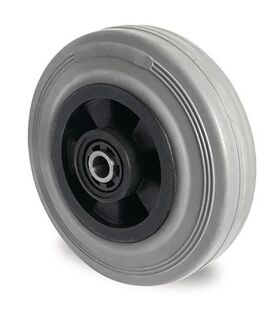 Ersatzrad D.160mm Trgf.135kg VG grau Achs-D.12mm Nabenl.59mm PROMAT