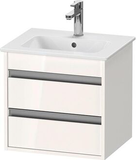 Duravit Waschtischunterbau Ketho Compact 410x500x412mm 2 Schubkäste we hochglanz
