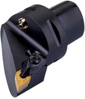 Klemmhalter ISO C4-DDJNR-27050-11 D.40mm m. Polygonkupplung Rechtslauf