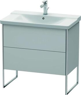 Duravit Waschtischunterbau XSQUARE 805x810x473mm nordic weiß seidenmatt