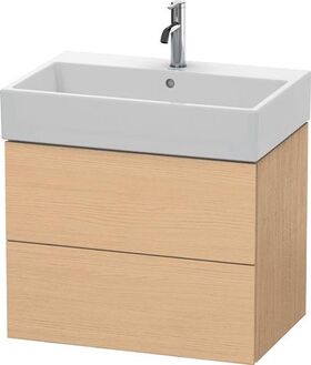 Duravit Waschtischunterbau L-CUBE 544x684x459mm eiche natur