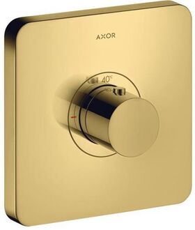 Thermostat SHOWERSELECT SOFT AXOR Highflow, Unterputz polished gold optic