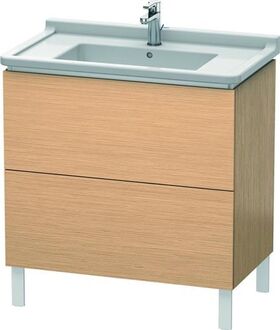 Duravit Waschtischunterbau L-CUBE 469x820x712mm eiche gebürstet
