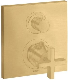 Thermostat AXOR CITTERIO UP m Abstellventil u KreGr bru go optic