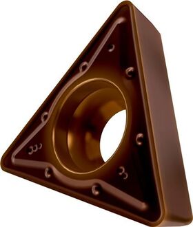 Drehwendeschneidplatte ISO TCMT 16T308E-RM:T8430 D.4,4mm PVD beschichtet PRAMET - VPE: 10