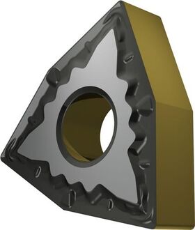 Drehwendeschneidplatte ISO WNMG 080404E-FM:T9415 D. 5,16mm MT-CVD beschichtet - VPE: 10