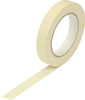 Kreppband Breite 19mm Länge 50m Stärke 125µ chamois flachkrepp TRANSPAK - VPE: 48