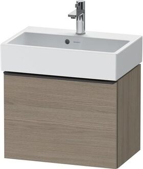 Duravit Waschtischunterbau D-NEO Compact 440x584x372mm, 1 Auszug eiche terra