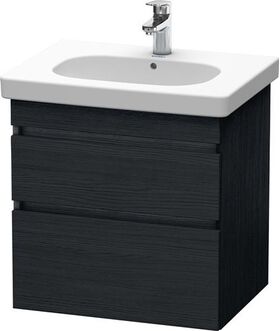 Duravit Waschtischunterbau DURASTYLE 453x600x610mm eiche schwarz