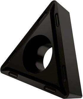 Drehwendeschneidplatte ISO TCMT 090204E-FF2:T5315 D.2,5mm MT-CVD beschichtet - VPE: 10