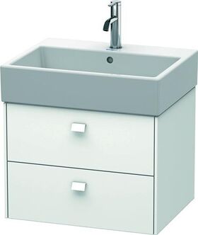 Duravit Waschtischunterbau BRIOSO Griffe Frontfarbe 442x584x459mm we matt