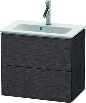 Duravit WTU Compact L-CUBE 550x620x391mm eiche dunkel gebürstet