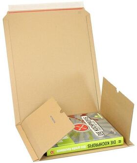 Medienverpackung Multiwell Maße 330x270x20-75mm C4 braun SK-Verschluss TRANSPAK - VPE: 25