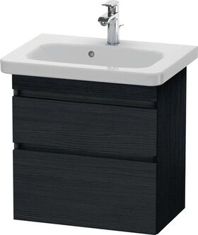 Duravit Waschtischunterbau DURASTYLE 368x580x610mm eiche schwarz
