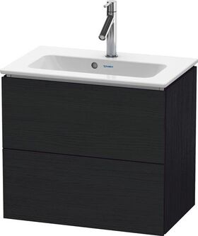 Duravit WTU Compact L-CUBE 550x620x391mm eiche schwarz