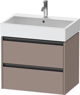Duravit Waschtischunterbau Ketho.2 684x549x460mm basalt matt