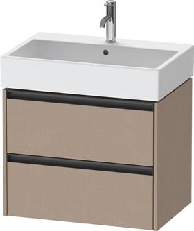 Duravit Waschtischunterbau Ketho.2 684x549x460mm leinen