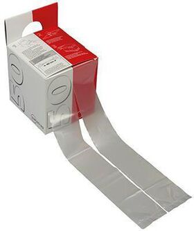 Dehnband Maße 1200x50mm Spendekarton transparent 200St. TRANSPAK