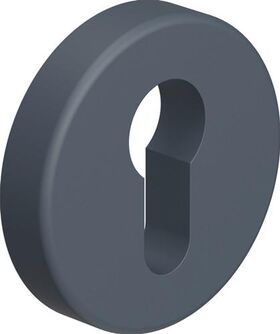 Schlüsselrosette 306.23PBKN 99 Ku.99 Schildst.10,5mm PZ rd.HEWI